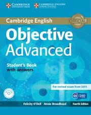 OBJECTIVE ADVANCED STUDENT'S BOOK WITH ANSWERS WITH CD-ROM 4TH EDITION | 9781107657557 | O'DELL, FELICITY/BROADHEAD, ANNIE | Llibres Parcir | Llibreria Parcir | Llibreria online de Manresa | Comprar llibres en català i castellà online