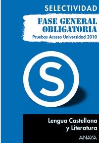 LENG CASTELLANA LITERATURA SELECTIVIDAD PAU 2010 FG OB | 9788467801675 | Llibres Parcir | Llibreria Parcir | Llibreria online de Manresa | Comprar llibres en català i castellà online