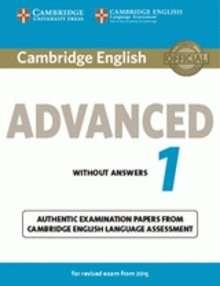 CAMBRIDGE ENGLISH: ADVANCED (CAE) 1 (2015 EXAM) STUDENT'S BOOK WITH ANSWERS | 9781107653511 | CAMBRIDGE | Llibres Parcir | Llibreria Parcir | Llibreria online de Manresa | Comprar llibres en català i castellà online