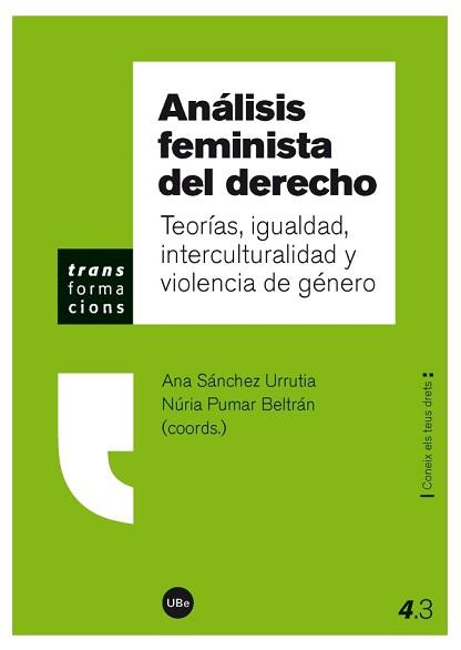 ANÁLISIS FEMINISTA DEL DERECHO | 9788447537068 | VARIOS AUTORES | Llibres Parcir | Llibreria Parcir | Llibreria online de Manresa | Comprar llibres en català i castellà online