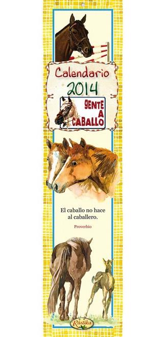 CALENDARIO 2014 GENTE A CABALLO | 9788415401551 | TODOLIBRO, EQUIPO | Llibres Parcir | Llibreria Parcir | Llibreria online de Manresa | Comprar llibres en català i castellà online