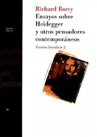 ENSAYOS S HEIDEGGER Y OTR | 9788475099545 | RORTY | Llibres Parcir | Librería Parcir | Librería online de Manresa | Comprar libros en catalán y castellano online