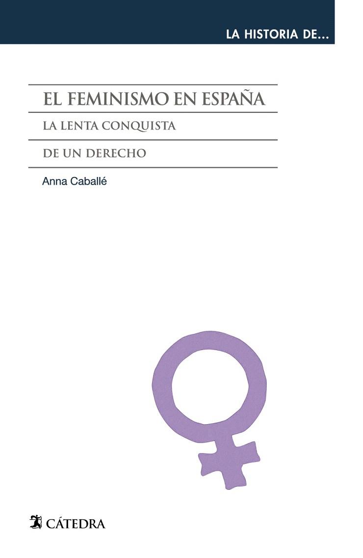 EL FEMINISMO EN ESPAÑA | 9788437631301 | CABALLÉ, ANNA | Llibres Parcir | Librería Parcir | Librería online de Manresa | Comprar libros en catalán y castellano online