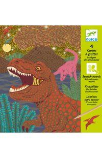 CUADROS PARA RASCAR REINO DE LOS DINOSAURIOS | 3070900097261 | Llibres Parcir | Llibreria Parcir | Llibreria online de Manresa | Comprar llibres en català i castellà online