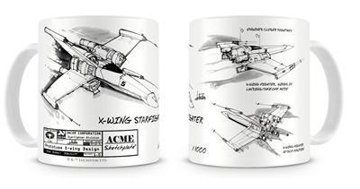 TAZA BLANCA X-WING | 8436546893370 | Llibres Parcir | Llibreria Parcir | Llibreria online de Manresa | Comprar llibres en català i castellà online