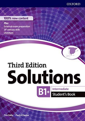 SOLUTIONS 3RD EDITION INTERMEDIATE. STUDENT'S BOOK | 9780194523653 | FALLA, TIM / DAVIES, PAUL A. | Llibres Parcir | Llibreria Parcir | Llibreria online de Manresa | Comprar llibres en català i castellà online