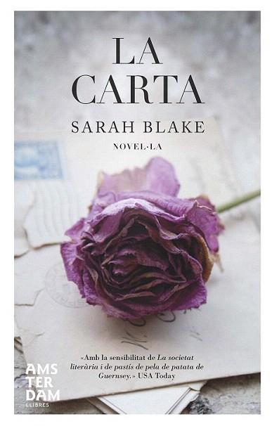 LA CARTA | 9788492941193 | BLAKE SARAH | Llibres Parcir | Llibreria Parcir | Llibreria online de Manresa | Comprar llibres en català i castellà online