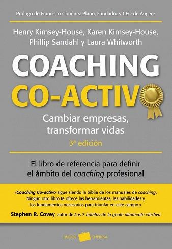 COACHING CO-ACTIVO | 9788449329869 | HENRY KIMSEY-HOUSE/KAREN KIMSEY-HOUSE/PHILLIP SANDAHL/LAURA WHITWORTH | Llibres Parcir | Llibreria Parcir | Llibreria online de Manresa | Comprar llibres en català i castellà online