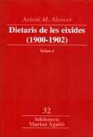 DIETARIS DE LES EIXIDES | 9788484153245 | ALCOVER | Llibres Parcir | Librería Parcir | Librería online de Manresa | Comprar libros en catalán y castellano online