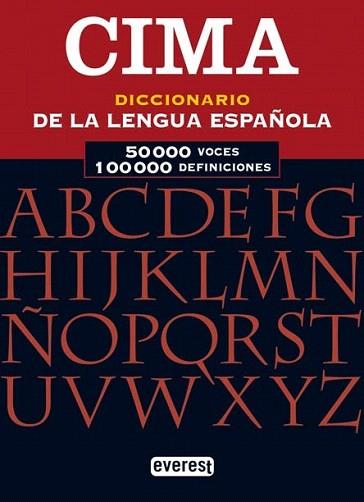 EVEREST CIMA DICCIONARIO DE LA LENGUA ESPAÐOLA | 9788424112769 | Llibres Parcir | Llibreria Parcir | Llibreria online de Manresa | Comprar llibres en català i castellà online