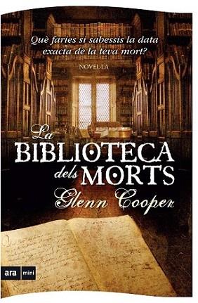 LA BIBLIOTECA DELS MORTS BUTXACA | 9788493809591 | GKLENN COOPER | Llibres Parcir | Llibreria Parcir | Llibreria online de Manresa | Comprar llibres en català i castellà online